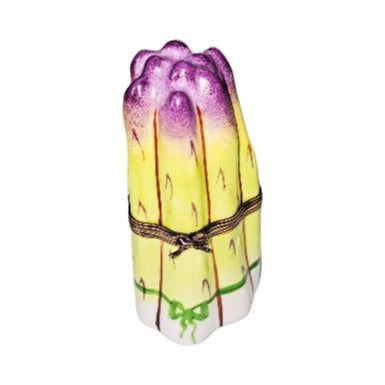Fine art lovers will admire this Large Asparagus Limoges box