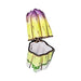 Every brushstroke by hand on the Large Asparagus Limoges box from France