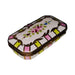 Treasured French collectible: Pink Green Flowers Rectangular Limoges box, painted by hand