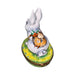 Hand-painted White Rabbit with Backpack Limoges box, French artistry for lovers of fine art