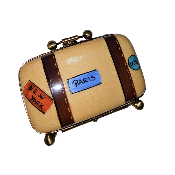 Travel-Inspired Limoges Box for Travel Enthusiasts Porcelain Limoges home house travel French Trinket Box
