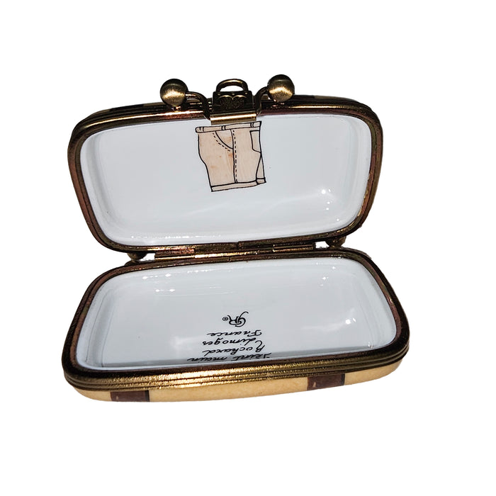 Travel-Inspired Limoges Box for Travel Enthusiasts Porcelain Limoges home house travel French Trinket Box