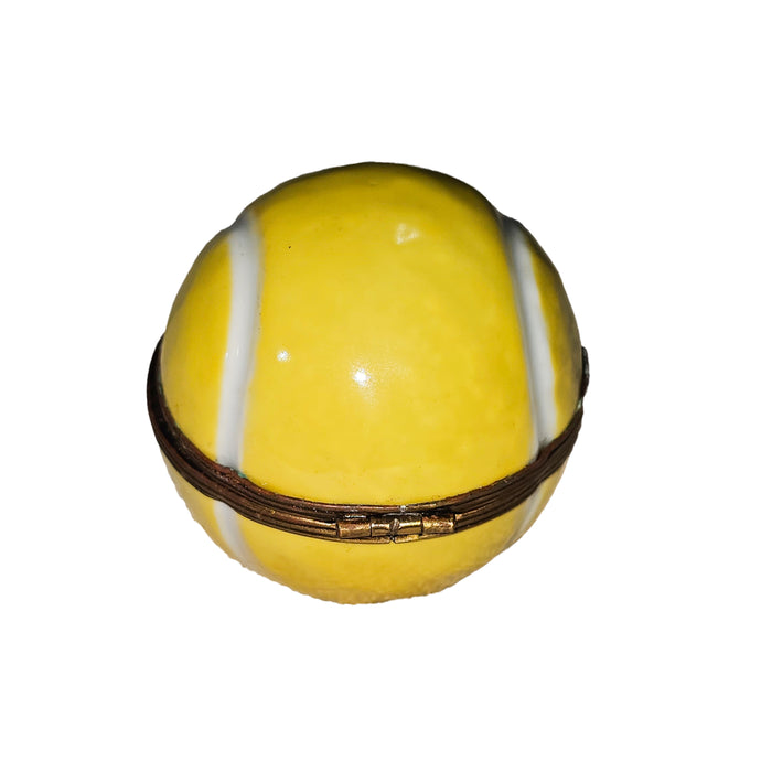 Charming Tennis Ball Keepsake for Enthusiasts Porcelain Limoges sports French Trinket Box