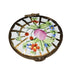Floral Elegance for Collectors Porcelain Limoges Round French Trinket Box