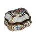 Floral Elegance Limoges Box Porcelain Limoges Shaped French Trinket Box