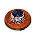 Charming Floral Hat Box for Collectors Porcelain Limoges hat French Trinket Box