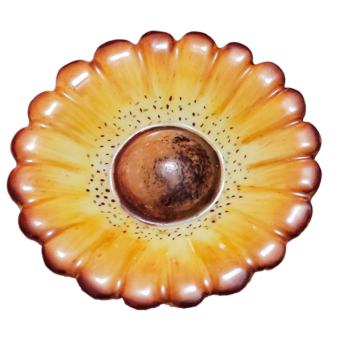 Sunflower Elegance for Nature Lovers Porcelain Limoges Flower French Trinket Box