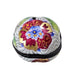 Puffy Floral Limoges Box for Elegant Home Decor Porcelain Limoges Shaped French Trinket Box