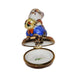 Charming Rabbit Gift for Collectors Porcelain Limoges rabbit mice French Trinket Box