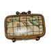 Travel Suitcase Treasure for Adventurers Porcelain Limoges bag travel French Trinket Box