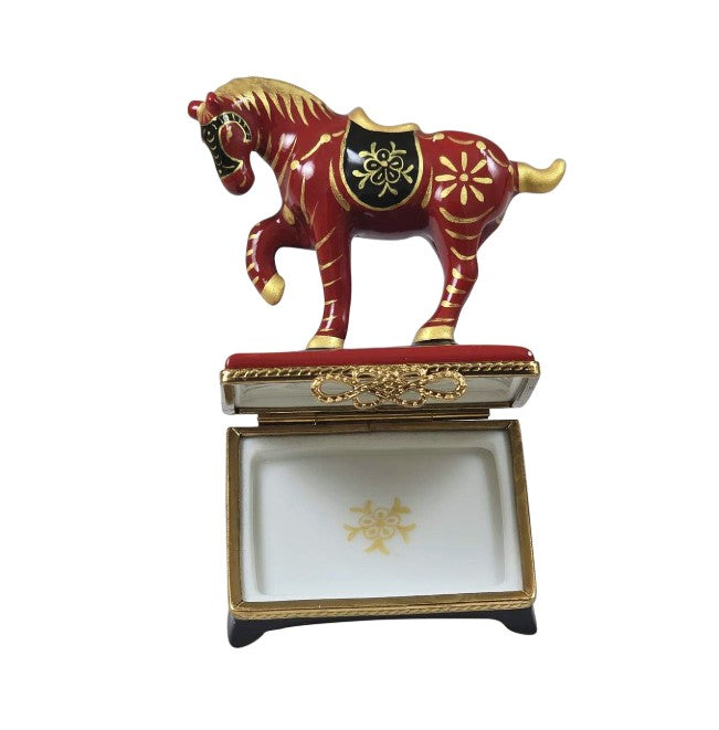YEAR OF THE HORSE 2026 WITH REMOVABLE BRASS LEAF