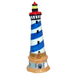 Lighthouse: Blue And White Limoges Box Figurine - Limoges Box Boutique