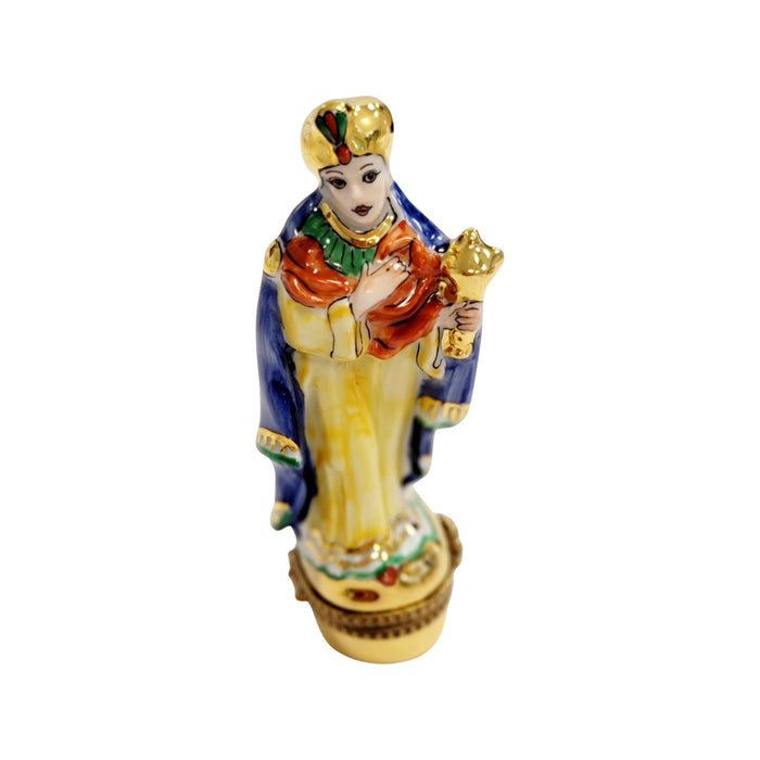 Nativity Set for Collectors Porcelain Limoges nativity French Trinket Box