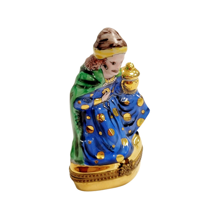 Nativity Set for Collectors Porcelain Limoges nativity French Trinket Box
