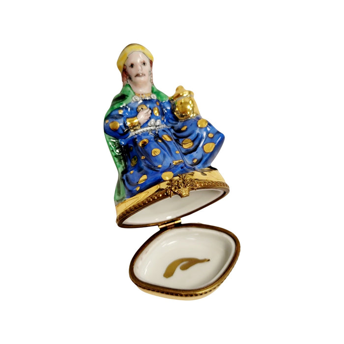 Nativity Set for Collectors Porcelain Limoges nativity French Trinket Box