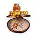 Gift idea for someone who loves France: Cat and the Fiddle Limoges box