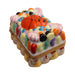 Collectible Halloween Treats Limoges box with artisan brushwork