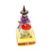 Artisan-painted Witch Brew Halloween Limoges box from France, a cherished collectible