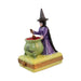 Gift idea for someone who loves France: Witch Brew Halloween Limoges box