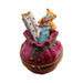Limoges Boutique presents the Artoria Santa Bag Toys for Christmas, a genuine Limoges box painted by hand in France
