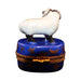 Collectible Aries Zodiac Limoges box with artisan brushwork