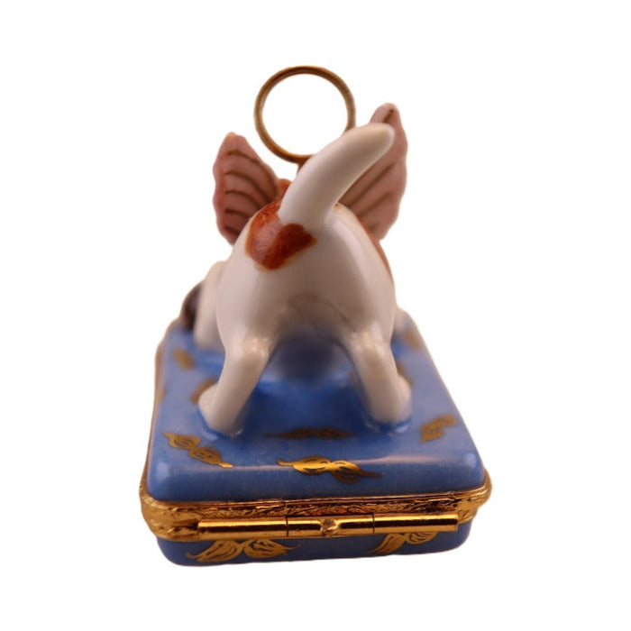 Angelic Puppy Limoges box, an heirloom-quality piece for collectors