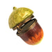 Acorn Limoges Figurine for Collectors Porcelain Limoges FRUIT NUT French Trinket Box