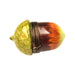 Acorn Limoges Figurine for Collectors Porcelain Limoges FRUIT NUT French Trinket Box