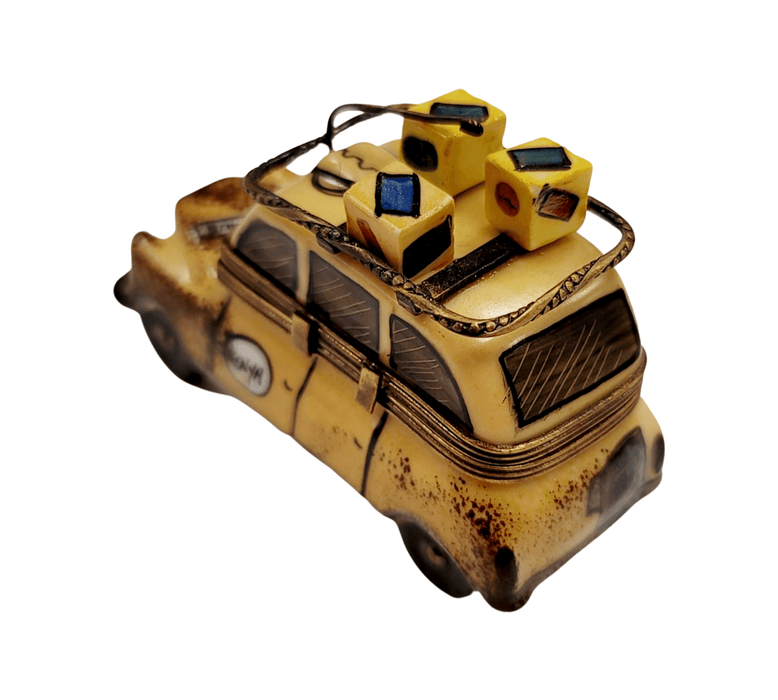 Africa Safari Vehicle for Adventurous Collectors Porcelain Limoges vehicle travel French Trinket Box