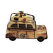 Limoges Boutique presents the Africa Safari Vehical Car, a genuine Limoges box painted by hand in France