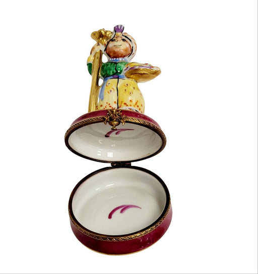 Aladdin Magic Carpet Limoges for Collectors Porcelain Limoges travel myth Fairy Tale French Trinket Box