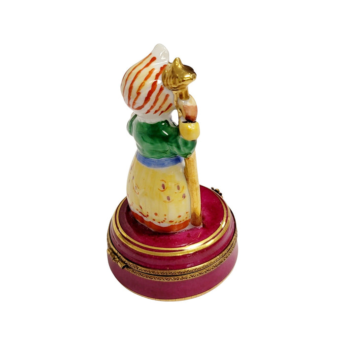Aladdin Magic Carpet Limoges for Collectors Porcelain Limoges travel myth Fairy Tale French Trinket Box