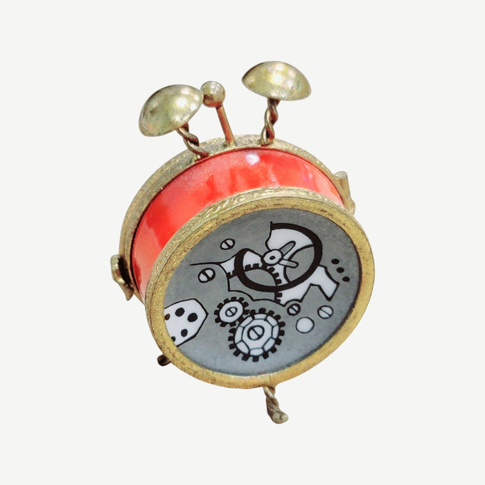 Alarm Clock-Limoges Boxes clock house home-CH8C219