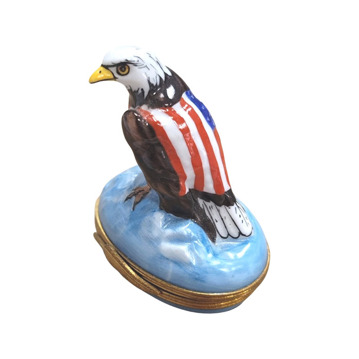 American Eagle w Flag-bird patriotic united states-CH2P380