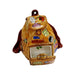 American Flag Backpack Limoges Box Porcelain Figurine-United states purses patriotic-CH3S461