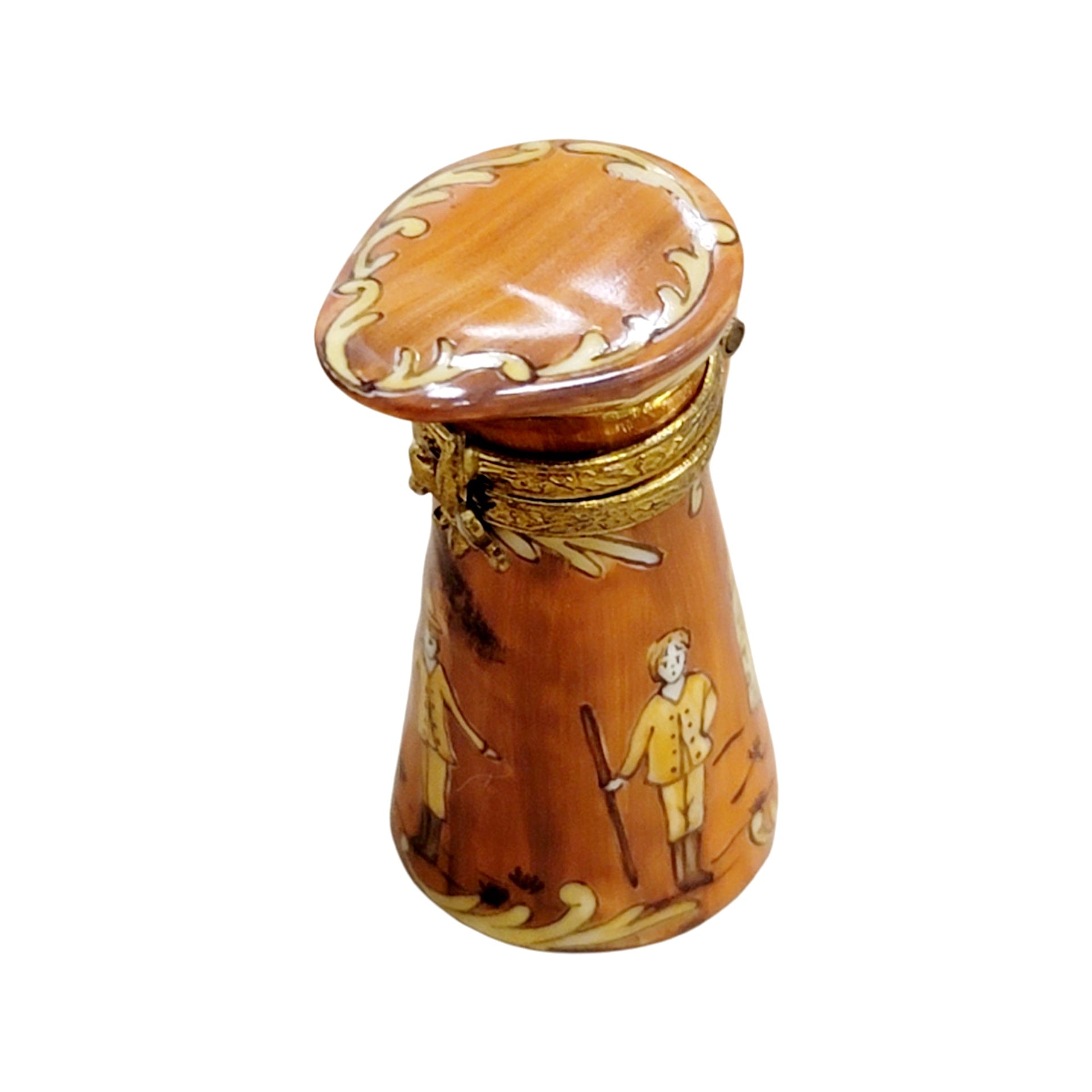 Antique Limoges Pitcher Box Figurine for Collectors