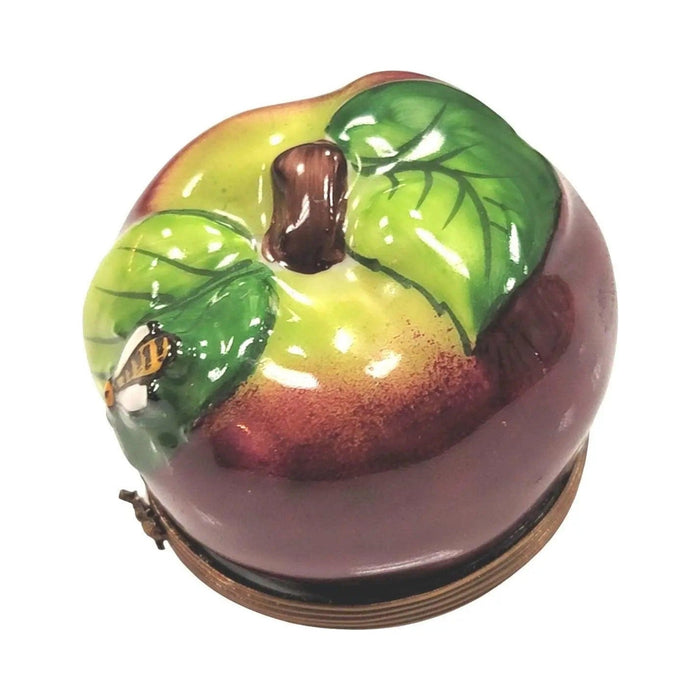 Fine art lovers will admire this Apple with Bee Limoges box
