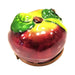 Apple with Bee Limoges box painted by hand in Limoges, France, a gift to treasure