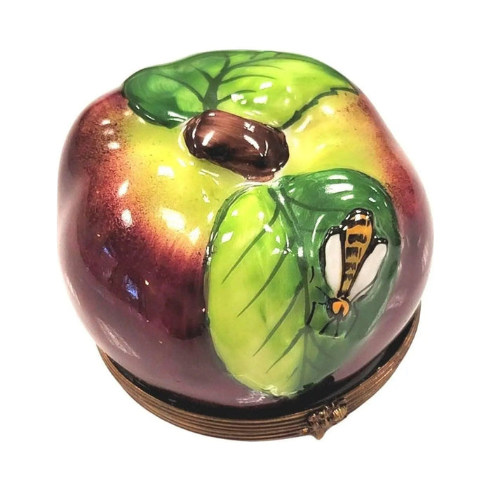 The Apple with Bee, a Limoges keepsake with true French charm