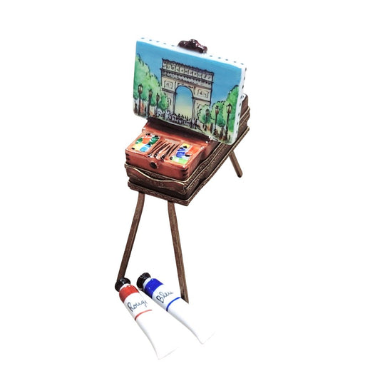 Arc De Triomphe Limoges Box for Art Lovers Porcelain Limoges art painting france French Trinket Box