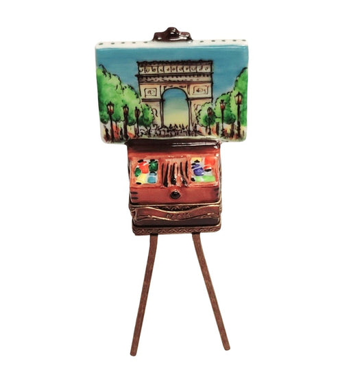 Arc De Triomphe Limoges Box for Art Lovers Porcelain Limoges art painting france French Trinket Box