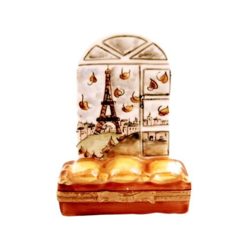 Autumn Window Limoges Box for Paris Lovers Porcelain Limoges home French Trinket Box