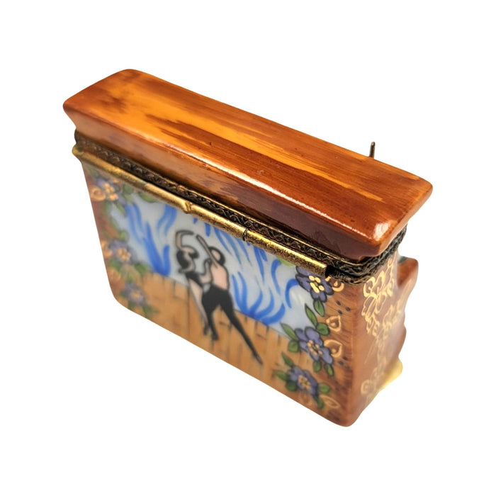 Ballerina Elegance Box for Dance Lovers Porcelain Limoges Music LIMOGES BOXES dance French Trinket Box