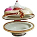 Banana Split Sundae For Collectors Porcelain Limoges Dessert French Trinket Box