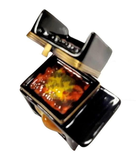 Barbecue Pitt Limoges Box for Grill Lovers Porcelain Limoges Food Home French Trinket Box