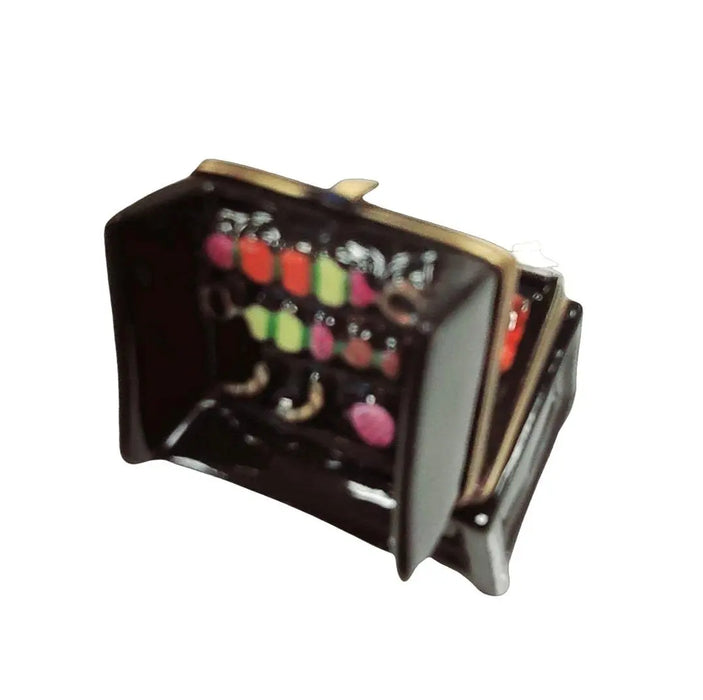 Barbecue Pitt Limoges Box for Grill Lovers Porcelain Limoges Food Home French Trinket Box