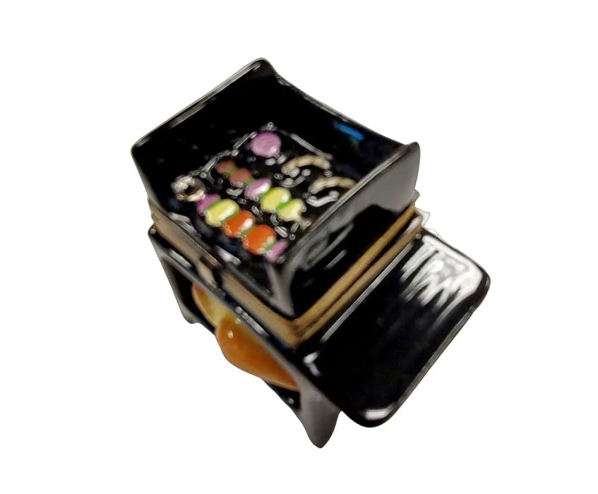 Barbecue Pitt Limoges Box for Grill Lovers Porcelain Limoges Food Home French Trinket Box