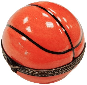 Basketball Limoges Box for Sports Enthusiasts Porcelain Limoges sports French Trinket Box