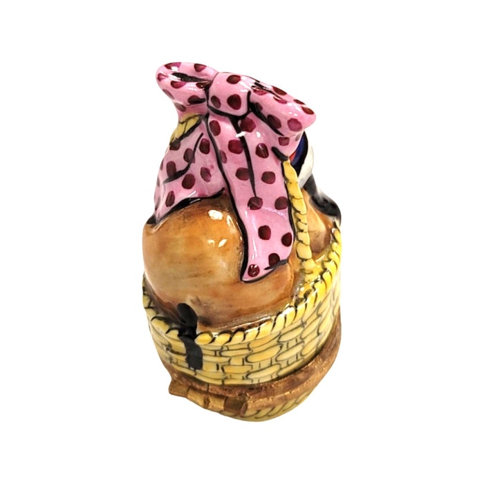 Bassett Hound Figurine for Dog Lovers Porcelain Limoges dog limoges box French Trinket Box