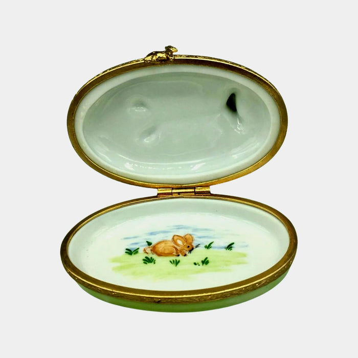 Beagle Dog Limoges Box for Dog Lovers Porcelain Limoges Dog French Trinket Box